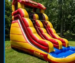 Oscar Mayer water slide