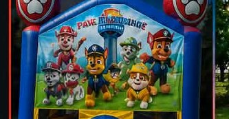 Paw Patrol bounce house